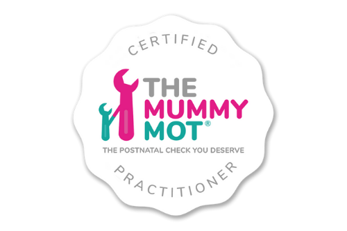 Mummy MOT Practitioner badge